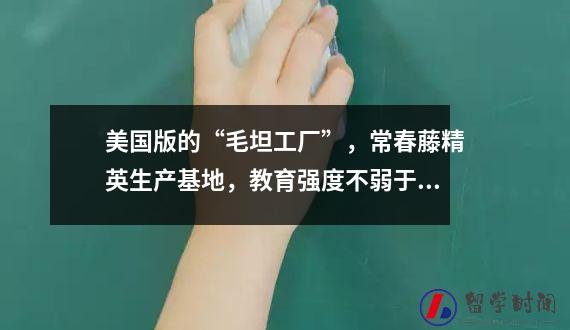 美国版的“毛坦工厂”，常春藤精英生产基地，教育强度不弱于高考工厂。